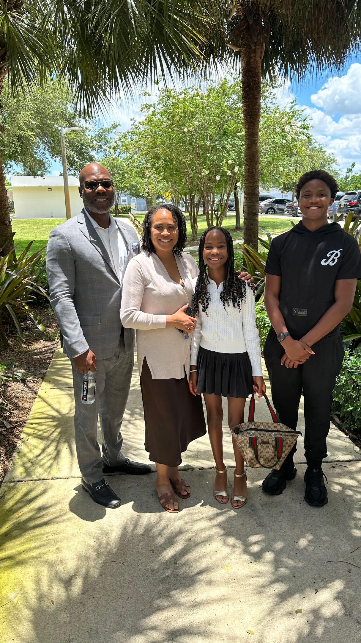 Hope Church family smiling together outdoors